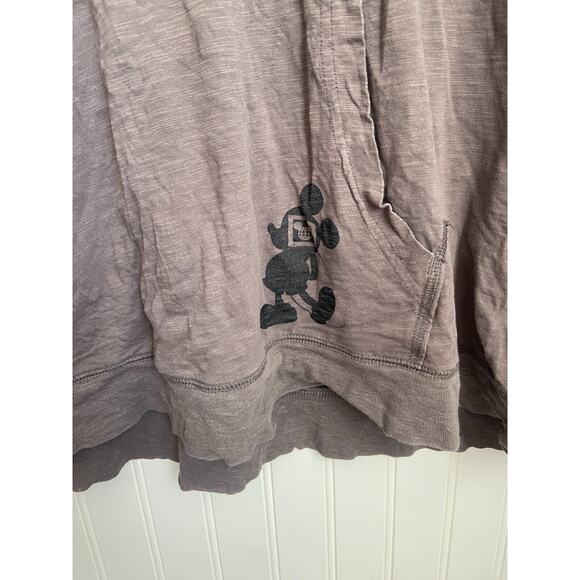 Walt Disney World Long Sleeve Shirt Unisex XXL Gray Vintage y2k Hooded 1971 - Picture 2 of 5